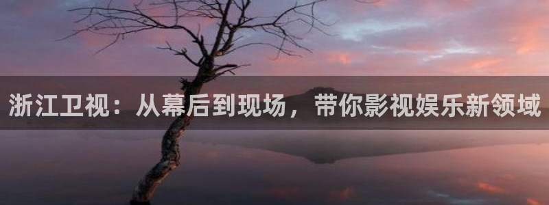 PG电子2注册：浙江卫视：从幕后到现场，带你影视娱乐新领域